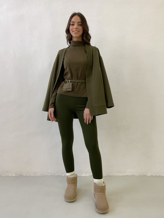 ЛОНГСЛИВ МАДДИ ОЛИВКОВЫЙ (Оливковый XS)