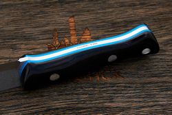 Нож для бушкрафта Beaver knife America 2.0, клинок 116мм, сталь Х12МФ