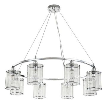 Подвесная люстра 8*E14 V000408 13022/8P Chrome хром Dante Indigo