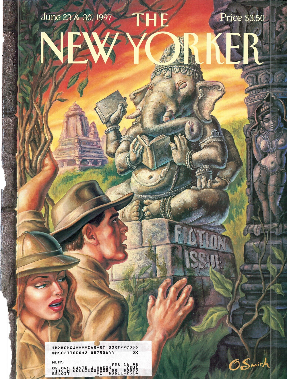 Журнал The New Yorker 23-06-1997, обложка