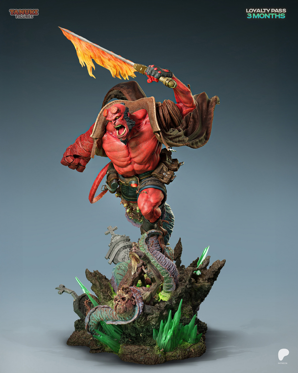 Фигурка Хеллбой Hellboy