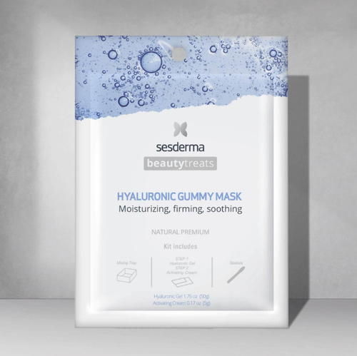 Sesderma BEAUTYTREATS Hyaluronic Gummy Mask - Двухфазная увлажняющая маска для лица
