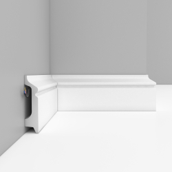 Плинтус напольный Decomaster D122 78х21х2000мм