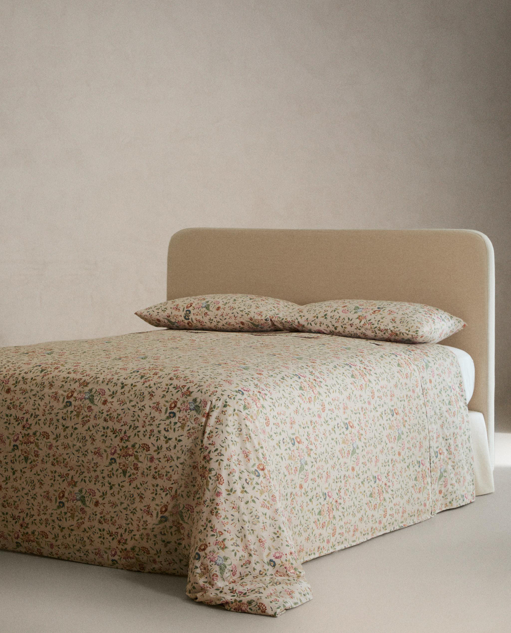 Пододеяльник Zara Home сатин, хлопок 100%, с цветочным принтом, 6151/088