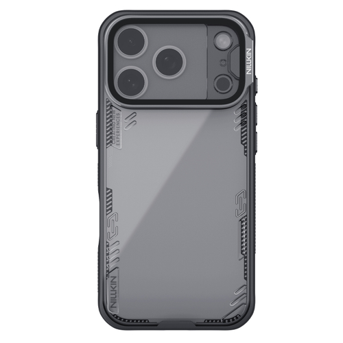 Чехол тонированный прозрачный от Nillkin на iPhone 17 Pro, серия Iceblade Prop Case (версия с прозрачной крышкой объектива)