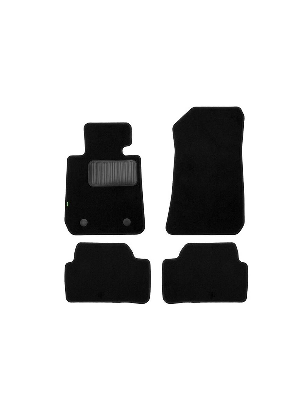Коврики в салон для BMW 1 5D E87 АКПП 2004-2007, 2007-2011, хэтчбек, 4 шт. (текстиль) KLEVER02050401210KH