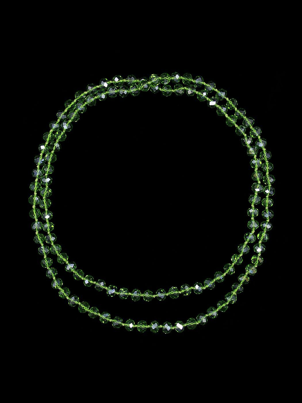 Бусы из стекла hsbu998-zel10-120