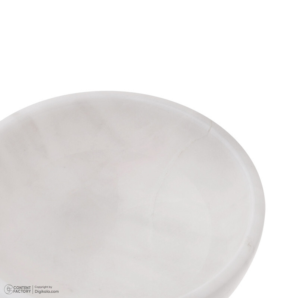 Чаша пиала из натурального камня Azna Crystal White 1-3 390 Иран