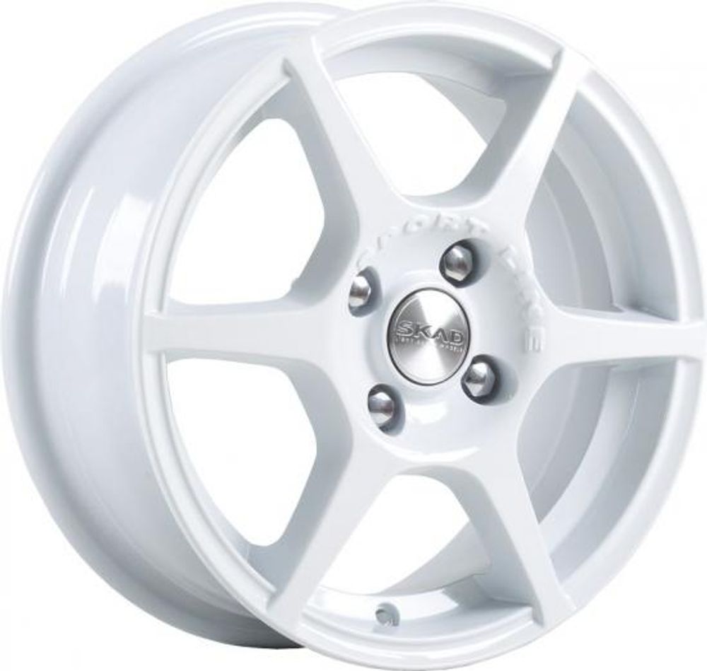 Скад Ягуар 5.5x14 4x100 ET 38 Dia 67.1 (белый)