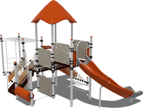 Детский городок Куба (комплектация 1, паттерн Vector)