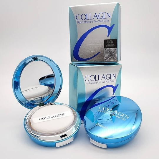 Enough. Увлажняющая пудра с коллагеном Collagen Hydro Moisture Two Way Cake