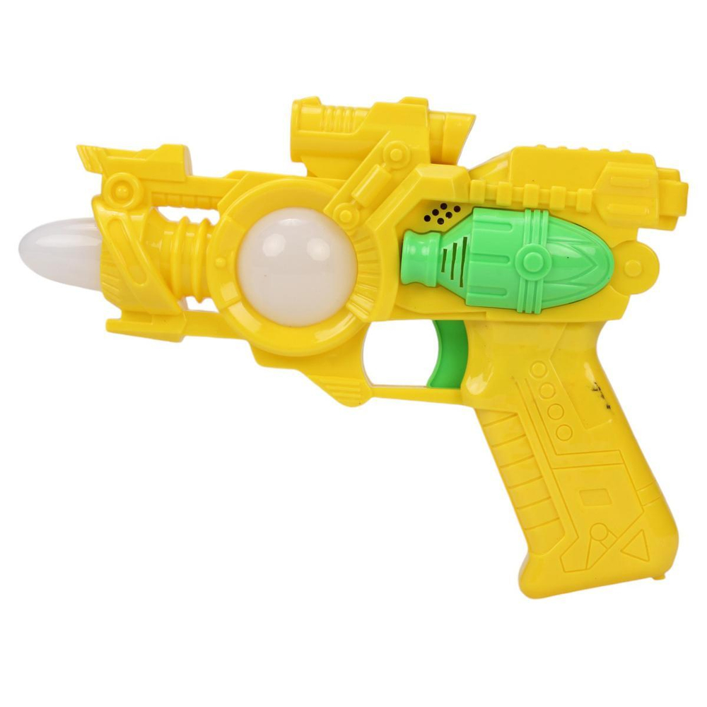 Пистолет на батарейках 20см, пакет QR2023