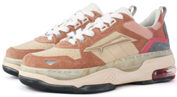 Premiata Drake Серые с коричневым