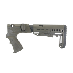 Пластиковый приклад МР-155, МР-135, DLG Tactical. Черный