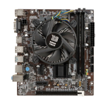 Материнская плата с процессором BaseTech H110M-K, Socket1151, i3-6100, mATX, Retail, Socket1151, Intel UHD Graphics 530, 2xDDR4, PCIe3.0, 1xM.2, GLAN, 6xUSB2, 4xUSB3, VGA, HDMI, кулер CPU (BT-H110M-K-6100)