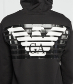 Худи EA7 - черный(3LPM61 PJEQZ)