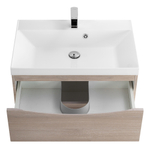 Тумба подвесная с раковиной BelBagno MARINO-600-2C-SO-RG-P