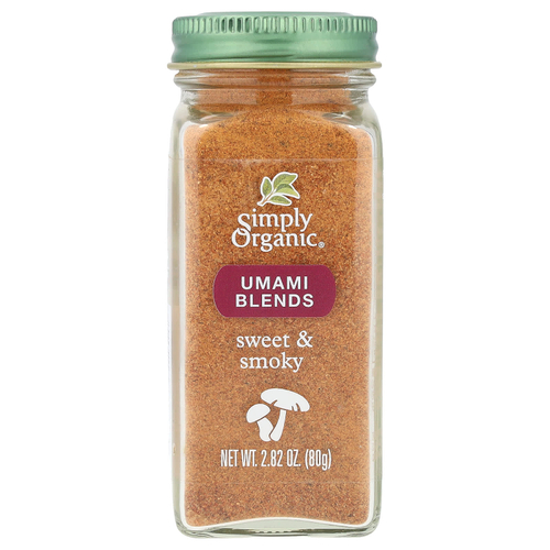 Simply Organic, Umami Blends, Sweet & Smoky, 80 г (2,82 унции)