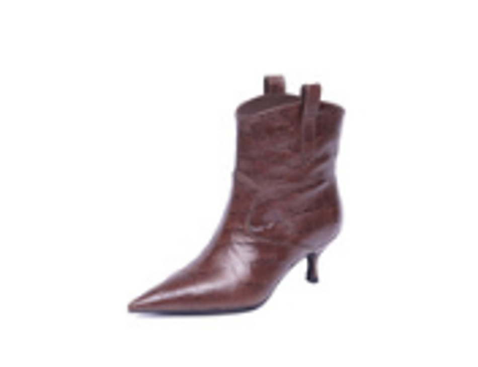 4207-595-311R brown-24Z Женские ботильоны деми