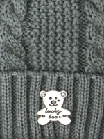 Шапка вязаная демисезонная для детей