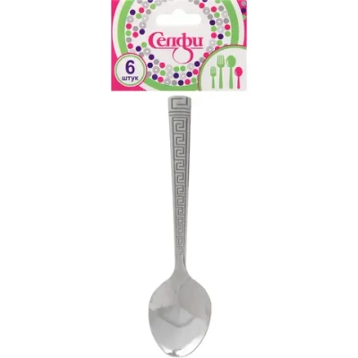 Набор ложек чайных 6шт «Греческий узор»