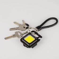 Фонарик брелок светодиодный АРМИЯ РОССИИ BA-501 Чека для ключей аккумуляторный черный | Армия России