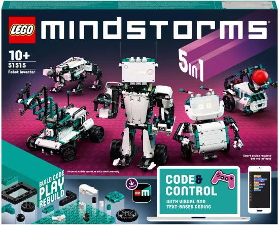 Конструктор LEGO MINDSTORMS EV3 51515 Робот-изобретатель, 949 дет.