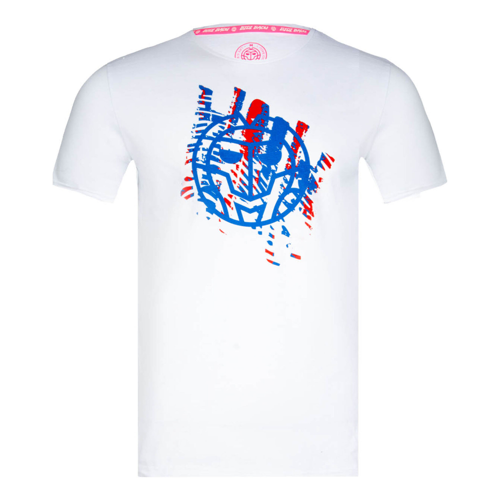 Мужское теннисное поло BIDI BADU Mojo Lifestyle T-Shirt Men - White
