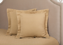 Наволочка декоративная 47x47 Luxberry Табачное дерево бежевая фото