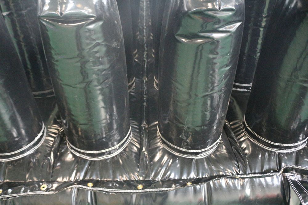 Надувная подушка приземления - на столбиках