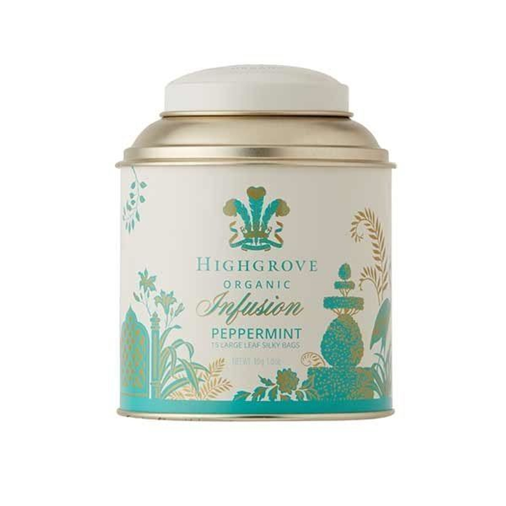 Fortnum&Mason Органический мятный настой Highgrove Organic Peppermint Infusion Tin, 30г, 15шт