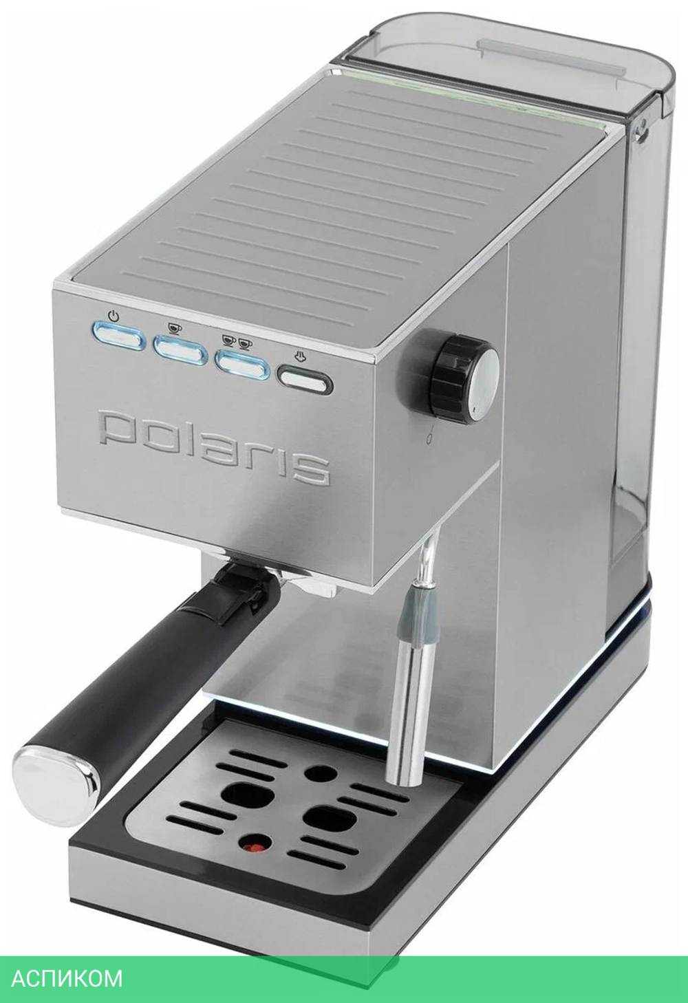 Кофеварка Polaris PCM 1542E Adore Crema нержавеющая сталь