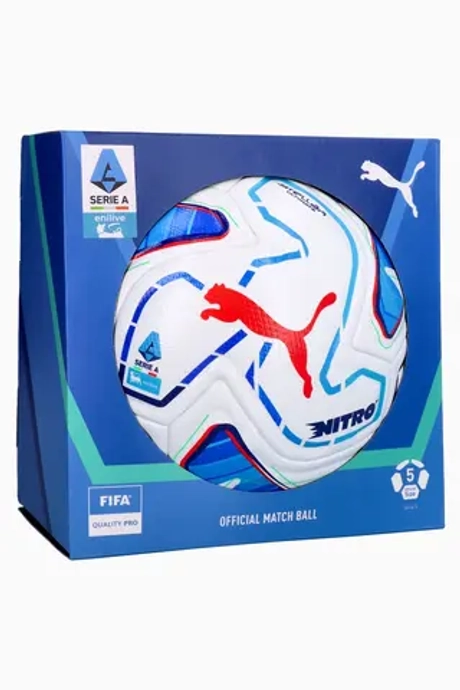 Футбольный мяч Puma Stellar Nitro Ultimate Serie A размер 5 - белый