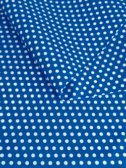 Ткань бязь плательная, рис. " Горох 6 мм", ширина 150 см, арт. 073