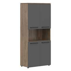 Шкаф с 2-мя комплектами глухих малых дверей MHC 85.4 854х423х1956 MORRIS TREND