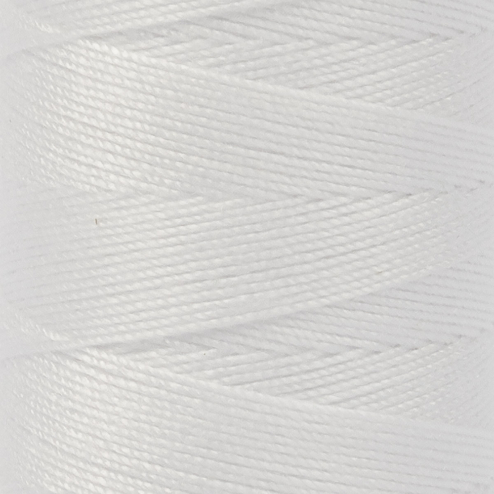 Швейные нитки белый, (полиэстер) 20s/2, "Gamma"/"Micron", 183 м