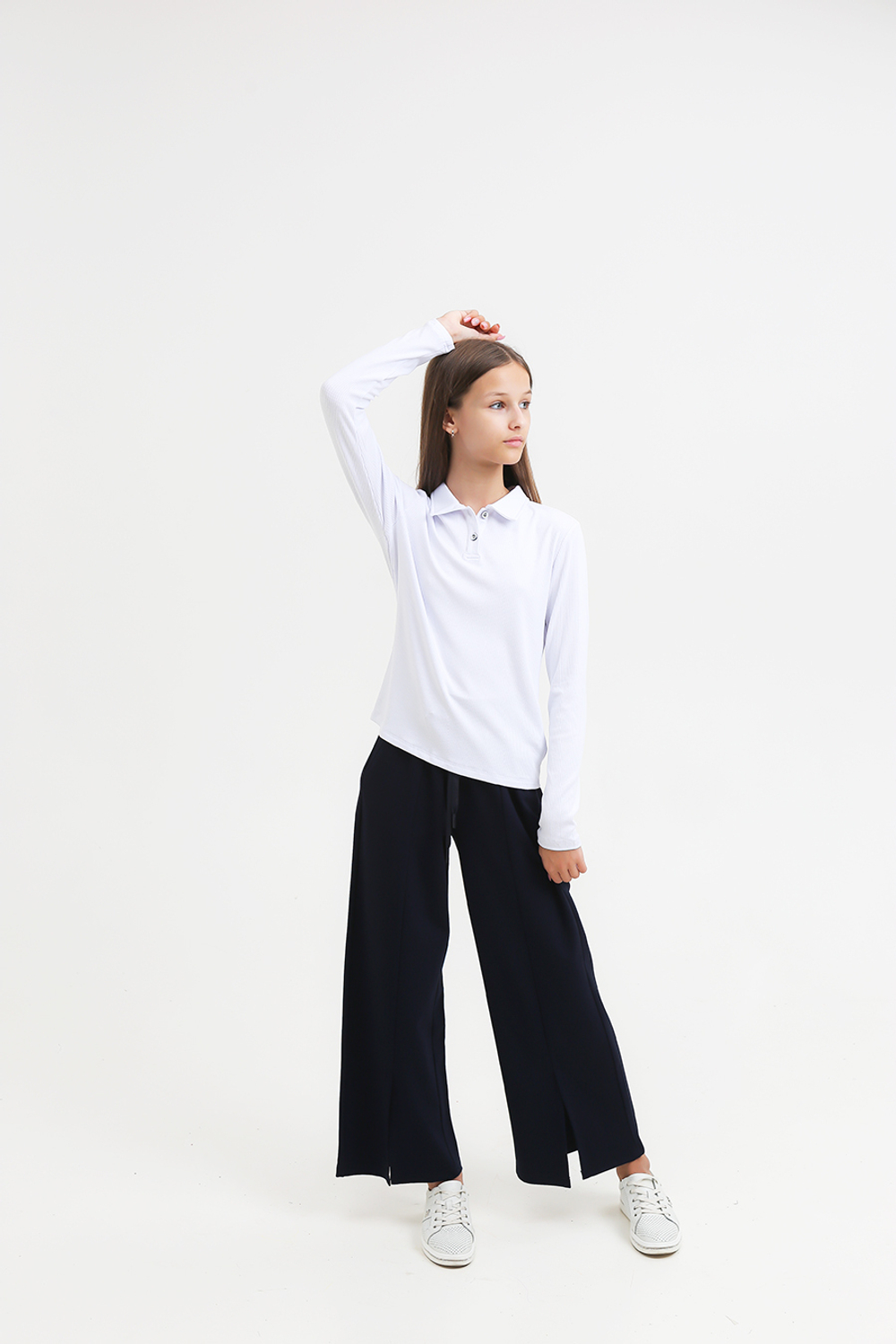 Блуза дл/р трикотаж. д/д DELORAS Z63488