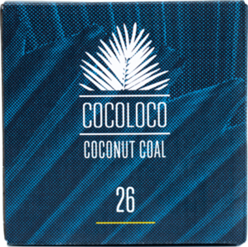 Уголь Cocoloco 26мм (1кг) (уп.20кг)