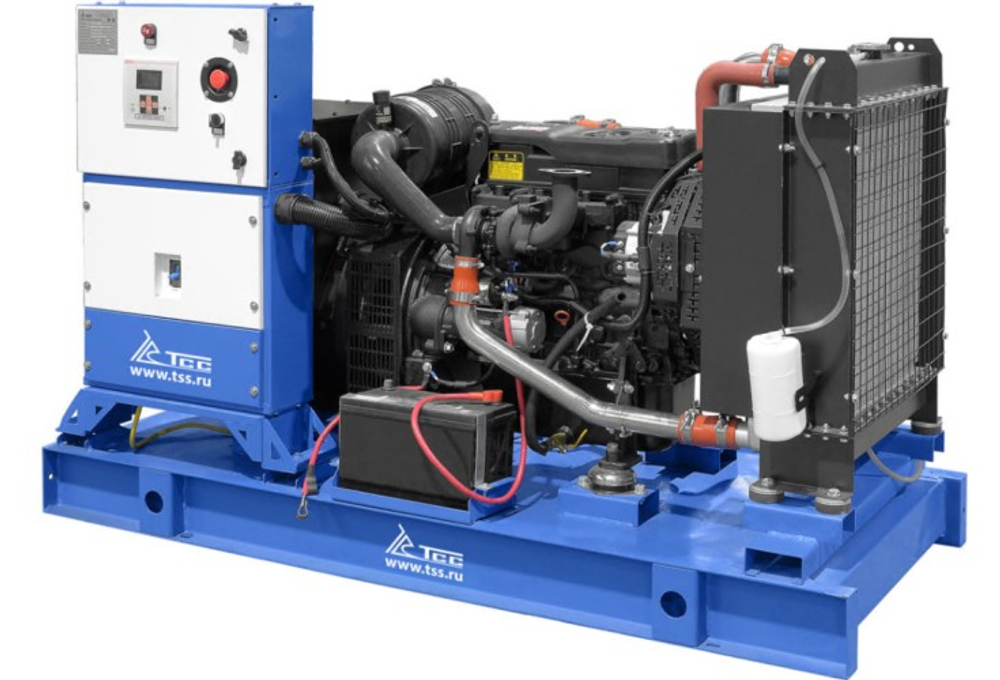 Электростанция дизельная ТСС АД- 30C-T400-1PM7 (TWC 42TS) открытая 040081