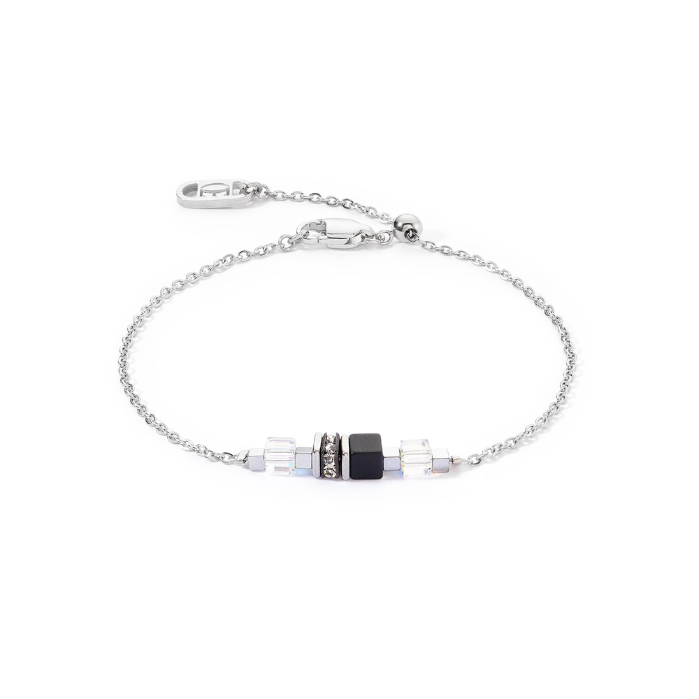 Браслет Coeur de Lion Black-Silver 5076/30-1317