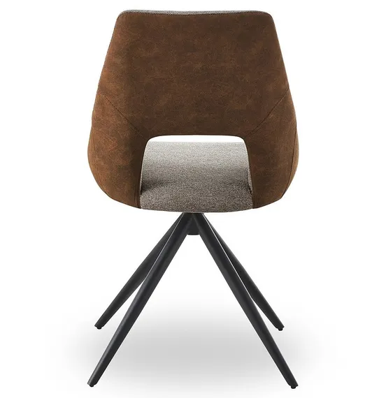 Стул Taos серый с коричневым