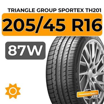 Triangle Group SporteX TH201 205/45 R16 87W XL
