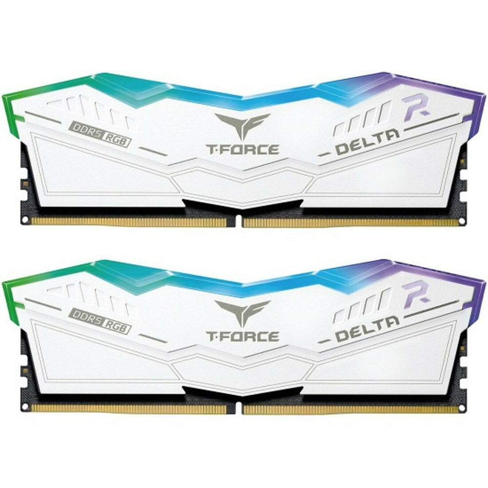 Оперативная память T-Force Delta RGB DDR5 серии 6400 / 6600 / 7200 МГц 32 ГБ