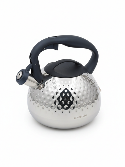 Чайник 2,7 л. из нержавеющей стали со свистком Kamille KM 0874