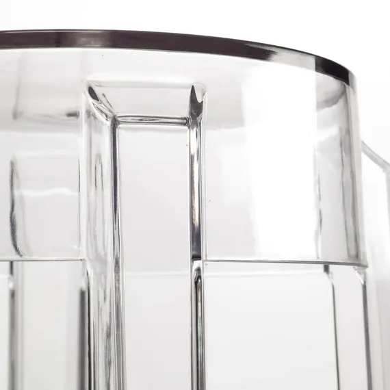 Полубарный стул Charly 65 см, прозрачный