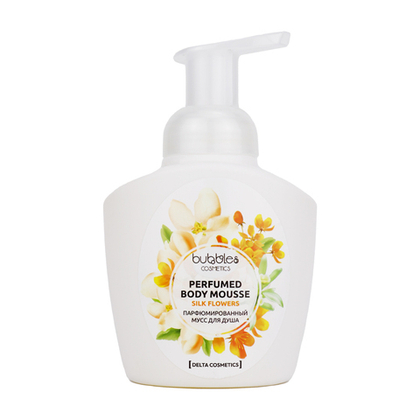 Парфюмированный мусс для душа Bubbles «Silk Flowers» 400 мл