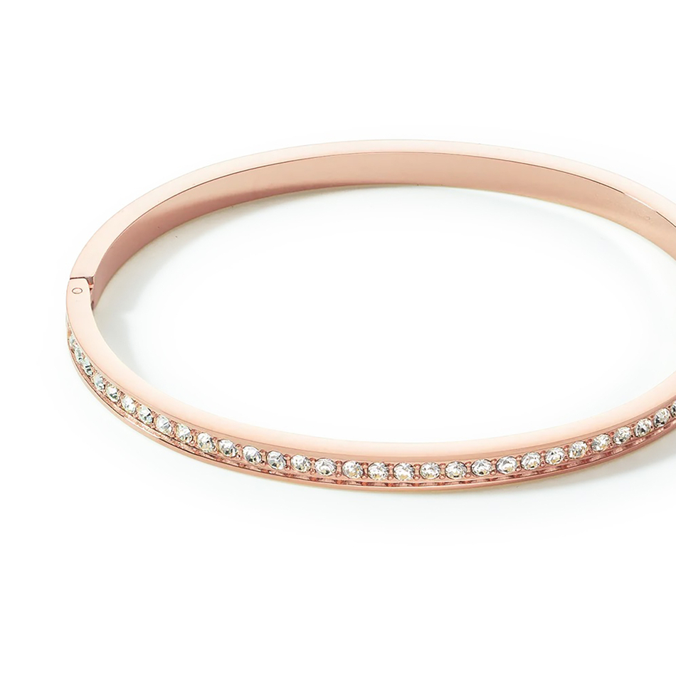 Браслет Coeur de Lion Crystal-Rose Gold 0127/33-1822 17