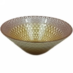 Салатник стеклянный 15см «Барокко голд»