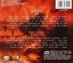 Michael Jackson / HIStory - Past, Present And Future - Book I (2CD)