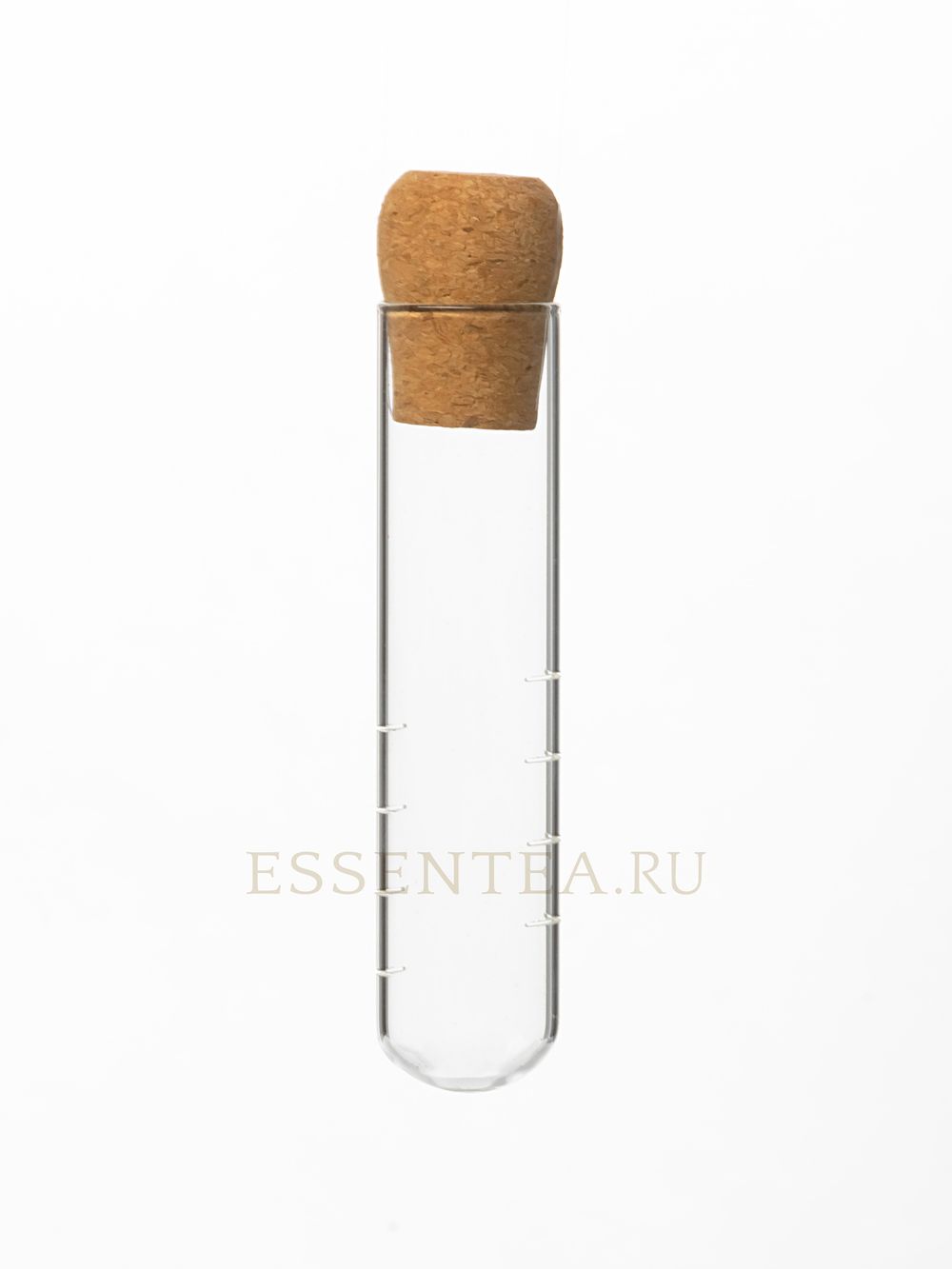 Колба из стекла для заваривания чая с прорезями